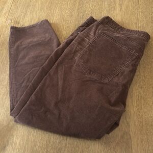 Old Navy brown corduroy paints. Size 24.  Great for fall!